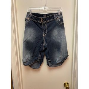 Jean Bermuda Shorts Sz 22W